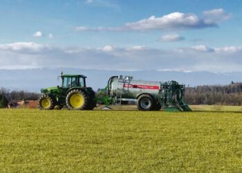 Güllen im Winter: strafbar und dumm