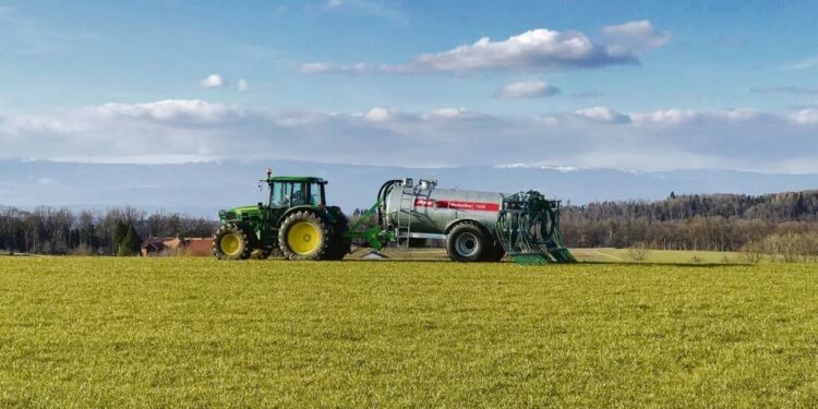 Güllen im Winter: strafbar und dumm